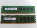 Dimm 2x 4 gb pc3, Computers en Software, RAM geheugen, Ophalen of Verzenden, Zo goed als nieuw, DDR3, Desktop