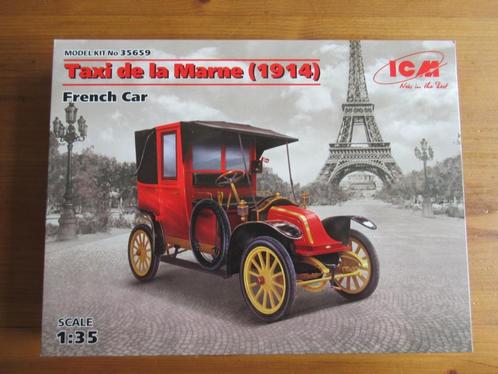 Taxi de la Marne - France 1914 (ICM 1/35), Hobby en Vrije tijd, Modelbouw | Auto's en Voertuigen, Nieuw, Auto, 1:32 tot 1:50, Overige merken