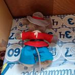 Fievel muis knuffel met hoed, blauwe broek, rode shirt 32 cm, Kinderen en Baby's, Speelgoed | Knuffels en Pluche, Ophalen of Verzenden