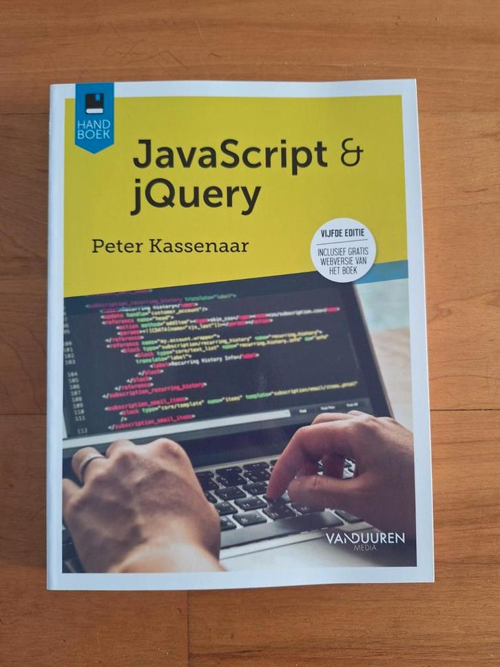 NIEUW boek JavaScript & jQuery, Boeken, Informatica en Computer, Nieuw, Programmeertaal of Theorie, Ophalen of Verzenden