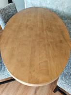 Ovale Mango Houten Eettafel met Spinnepoot, Huis en Inrichting, Tafels | Eettafels, Ophalen, 100 tot 150 cm, Vijf personen of meer