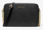 Michael Kors Crossbody Zwart Saffiano Leer NIEUW origineel, Ophalen of Verzenden, Nieuw, Zwart, Schoudertasje