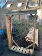 Houtopslag/ houthok voor haardhout., Tuin en Terras, Ophalen, Gebruikt, Hout, Overige typen