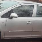 LV portier deur Opel Corsa D 2007 | grijs, Auto-onderdelen, Carrosserie en Plaatwerk, Ophalen, Voor, Opel, Deur