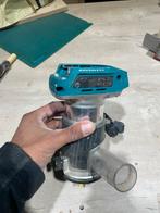 Makita DRT50 Bovenfrees + Veel Freesjes, Ophalen, Gebruikt, Accu, Bovenfrees
