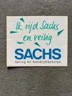 Sachs schokdempers sticker, Ophalen of Verzenden