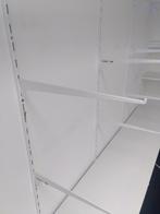 Net wandrailsysteem rekken/kast/planken wit, Ophalen, Gebruikt