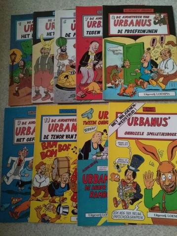 Urbanus stripboeken € 3,- per stuk beschikbaar voor biedingen
