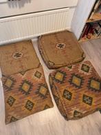 Kelim poef set van riverdale, Ophalen, Zo goed als nieuw, Vierkant, Minder dan 50 cm