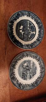 Twee bordjes Société Céramique Maastricht, Ophalen of Verzenden