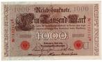 24-535 Duitsland 1000 mark 1910, Postzegels en Munten, Bankbiljetten | Europa | Niet-Eurobiljetten, Los biljet, Duitsland, Verzenden
