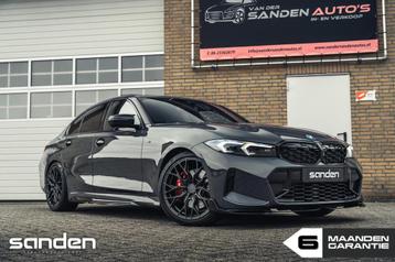 BMW 3-serie 330e Msport|NL-auto|M-seats|open dak|Dravit Grau beschikbaar voor biedingen