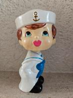 Vintage keramisch matrozenbeeldje, Verzamelen, Poppetjes en Figuurtjes, Ophalen of Verzenden, Zo goed als nieuw