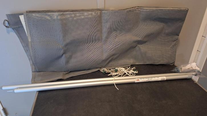 Te koop sunblocker Fiamma F45 S zijkant, Caravans en Kamperen, Camper-accessoires, Zo goed als nieuw, Ophalen