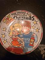 Kerst bordje blond Amsterdam, Ophalen