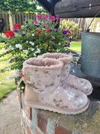 UGG mini bailey bow gold laarsjes booties maat 39 Nieuw, UGG, Beige, Lage of Enkellaarzen, Nieuw