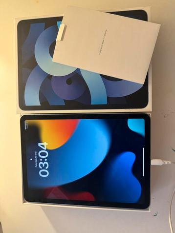 Te koop: iPad Air (4e generatie) - 64 GB - Sky Blue beschikbaar voor biedingen