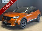 Peugeot 2008 1.2 GT Pack Automaat Pano Alcantara 360Cam Navi, Gebruikt, Zwart, Alcantara, Bedrijf