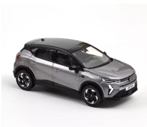 Renault Captur 1:43 Oyster Grijs /zwart '24 NOREV Ref 517767, Hobby en Vrije tijd, Modelauto's | 1:43, Nieuw, Auto, Norev, Verzenden