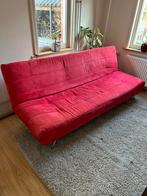 Slaapbank Rood - Leen Bakker, Huis en Inrichting, Ophalen, Gebruikt, 210 cm, Twijfelaar
