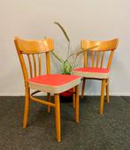 Vintage KOK design cafe stoeltjes jaren 50/60 skai chairs, Ophalen, Midcentury retro pastoe japandi vintage sixties, Gebruikt