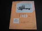 Ford Thames Trader 20 NC Torpedofront Truck, 1962, Ophalen of Verzenden, Gelezen, Ford