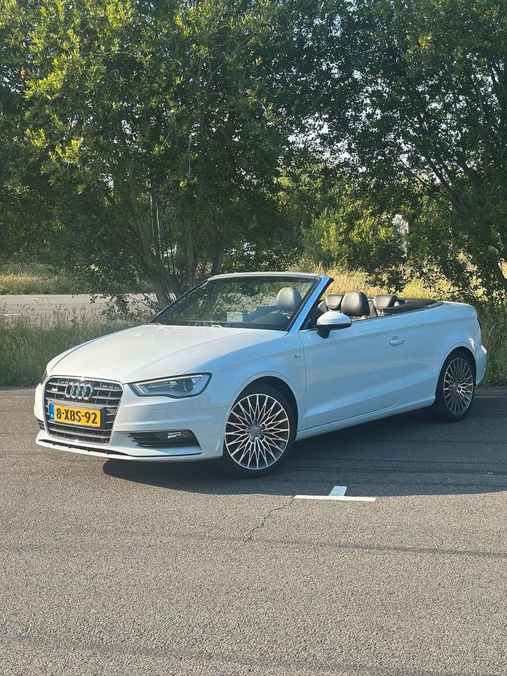 Audi A3 1.4 Tfsi 103KW Cabr Wit showroomstaat, Auto's, Audi, Particulier, A3, ABS, Airbags, Airconditioning, Alarm, Bluetooth