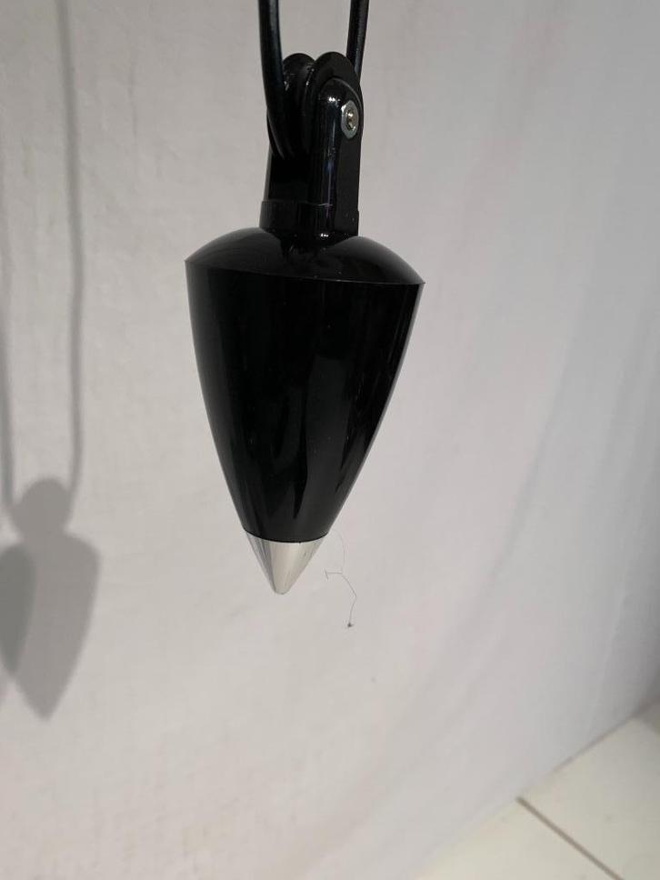 Bijzondere zwarte hang/plafonlamp, Huis en Inrichting, Lampen | Hanglampen, Nieuw, Minder dan 50 cm, Ophalen of Verzenden