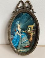 Vintage Brocant Victoriaans Lijstje ZONDER GLAS 18 cm, Ophalen of Verzenden