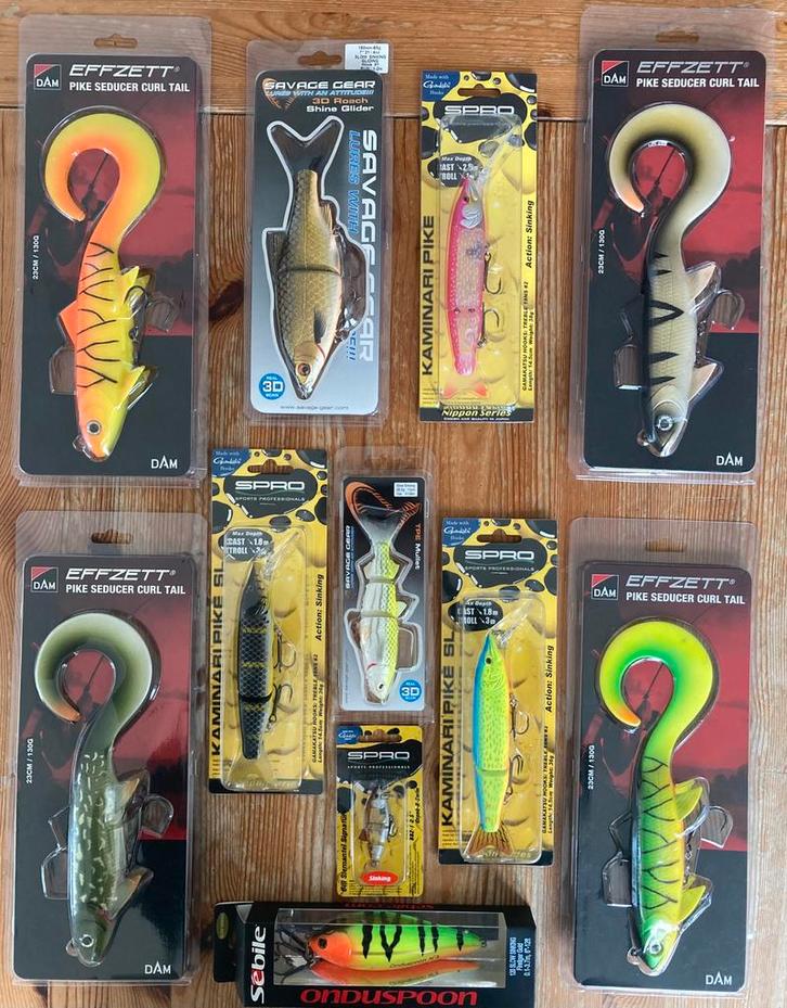Top snoekset!, Watersport en Boten, Hengelsport | Roofvissen, Nieuw, Complete set, Ophalen
