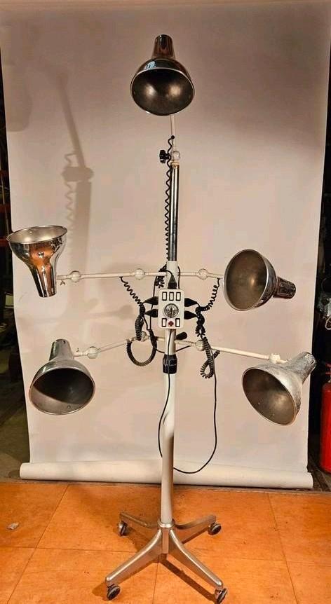 Unieke Octopus Lamp vintage werklamp- Industrieel  Design, Antiek en Kunst, Antiek | Lampen, Ophalen