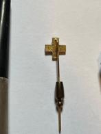 Duits Rode Kruis ereteken zilver 935 en een, DRL, Gebruikt, Minder dan 4 cm, Ophalen of Verzenden, Met edelsteen