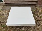Ikea TOFTERYD salontafel 95x95 cm hoogglans wit, Huis en Inrichting, Ophalen, Gebruikt, 50 tot 100 cm, Vierkant