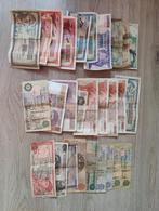 Verzameling van 28 oude bankbiljetten, Ophalen of Verzenden, Buitenland, Bankbiljetten