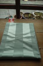 groene lap jaquard zijde - meubel stof - nummer 2, Nieuw, Groen, 30 tot 120 cm, Satijn of Zijde