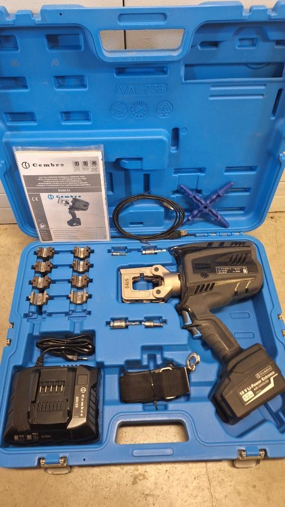 Cembre B500 Airco accu perstang Fast pipe systemen., Auto diversen, Autogereedschap, Nieuw, Ophalen of Verzenden