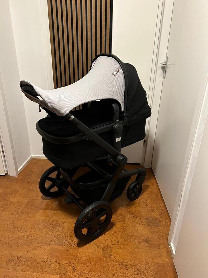 Joolz day 5 in 1 black zwart compleet, Kinderen en Baby's, Kinderwagens en Combinaties, Zo goed als nieuw, Overige merken, Ophalen