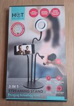 Streaming standaard led lamp 3 in 1 nieuw, Ophalen of Verzenden, Nieuw, Complete set