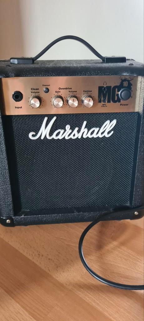 Marshall MG10 Gitaarversterker - Compact & Krachtig, Muziek en Instrumenten, Versterkers | Bas en Gitaar, Gebruikt, Gitaar, Minder dan 50 watt