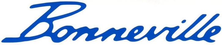 Triumph Bonneville sticker #4, Motoren, Accessoires | Stickers, Ophalen of Verzenden