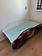 Auto peuterbed, 70 tot 85 cm, Zo goed als nieuw, Matras, 140 tot 160 cm