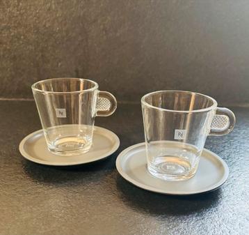 Nespresso kop en schotels, 2x | Lungo beschikbaar voor biedingen