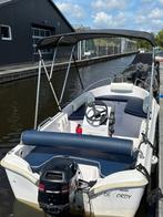 Poseidon 470T | 4.70m vis-/recreatieboot met Mercury 15PK –, Watersport en Boten, Ophalen, 10 tot 30 pk, Gebruikt, Elektrische start