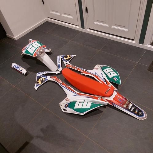 Kappenset Honda crf 450 2013 + zadel, Motoren, Onderdelen | Honda, Nieuw, Ophalen of Verzenden