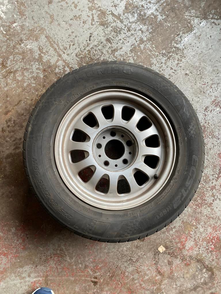 Zomerbanden 225/60 ZR15 96W - Set, Auto-onderdelen, Banden en Velgen, Ophalen, Gebruikt, 15 inch, Band(en)