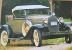 Ford Model A uit 1931 - nieuwe ansichtkaart, Verzenden, 1980 tot heden, Ongelopen, Voertuig