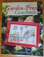 garden fresh cross stitch amerikaans borduurboek, Verzenden, Zo goed als nieuw, Patroon