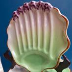 Antiek barbotine asperge servies, Saint Claude, Ophalen of Verzenden