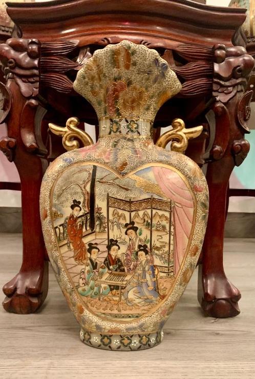 NICELY AND RARELY JAPANESE SATSUMA COLLECTION MADE IN CHINA, Antiek en Kunst, Antiek | Porselein, Ophalen