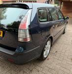 Saab 9-3 Estate ✅2.0 turbo nw apk, goed onderhouden 17” lm, Stof, Zwart, 4 cilinders, 150 pk